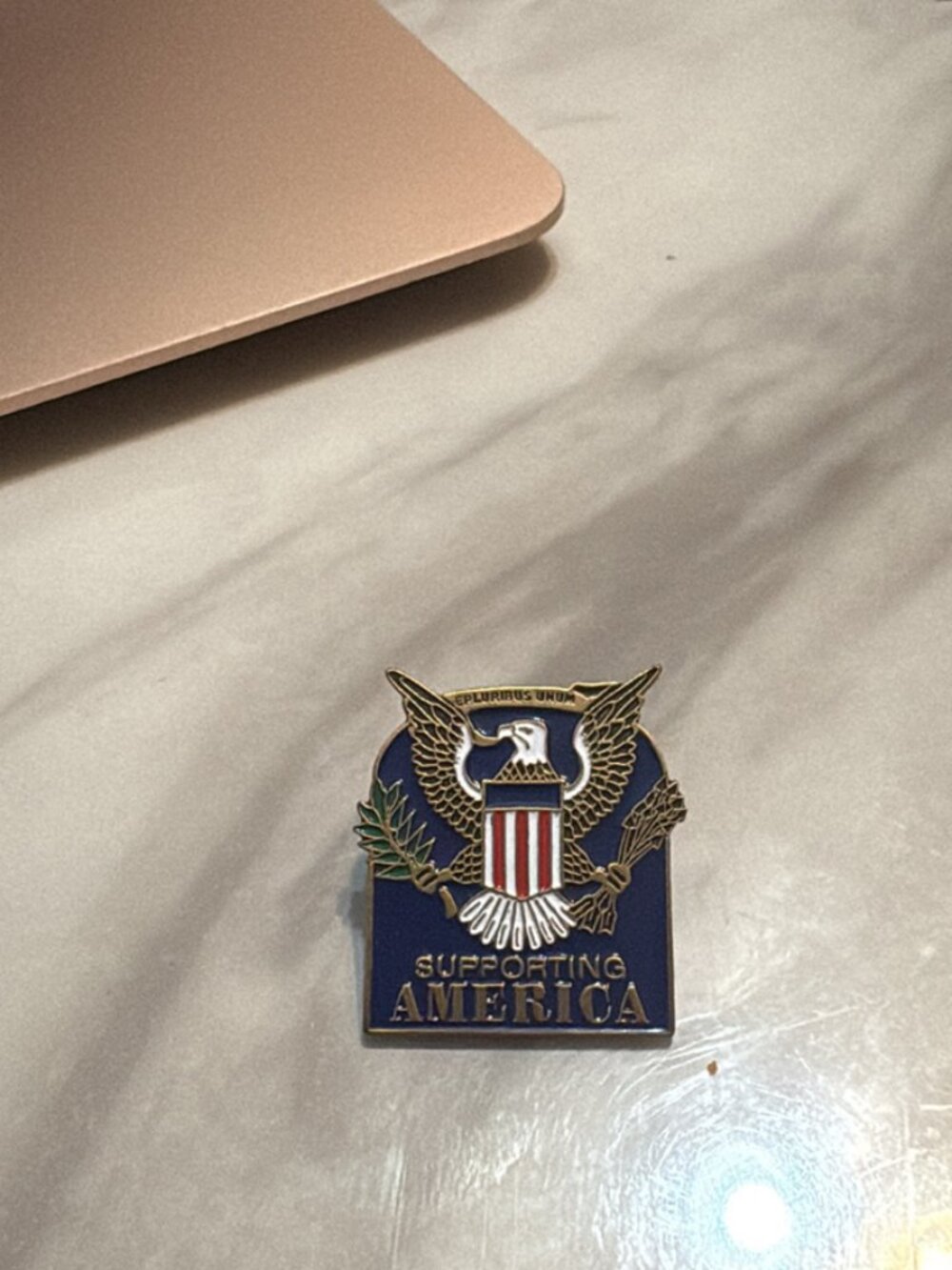 Supporting America Lapel Pin – L.W. Bristol Classics